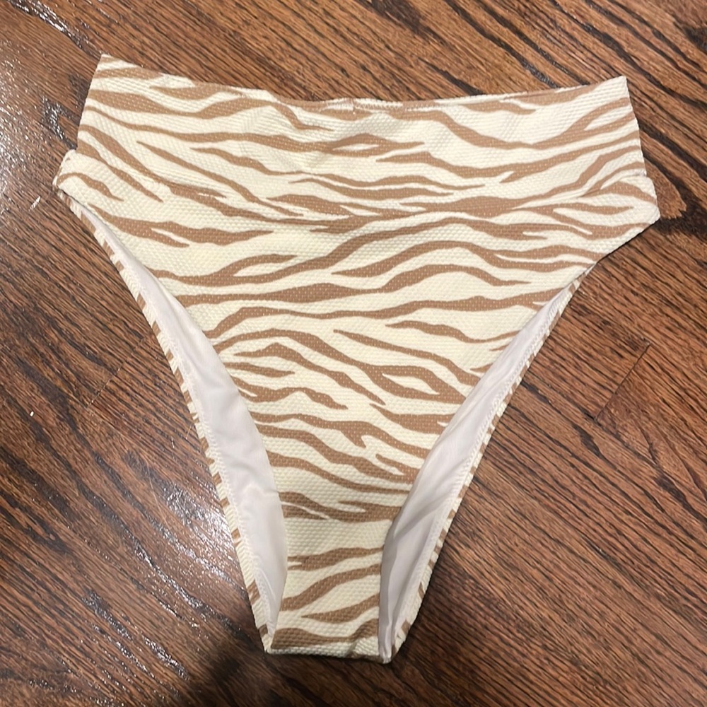 Aerie high waisted, cheeky bikini bottom